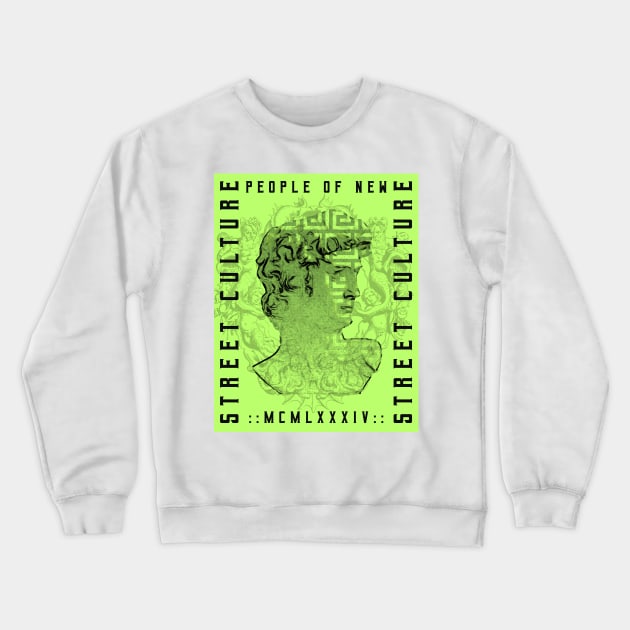 Street Culture - Modern Gothic - Street wear - Crewneck Sweatshirt by Carbon Love
